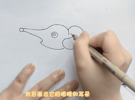 可愛的老鼠簡筆步驟