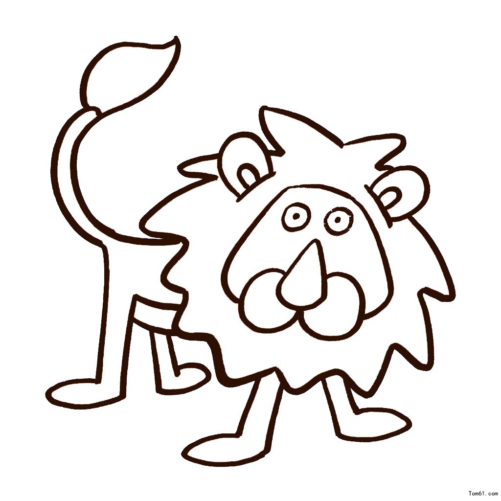 瘦弱的獅子<a href=http://www.inspiredelm.com/jianbihua/ target=_blank class=infotextkey>簡筆畫</a>