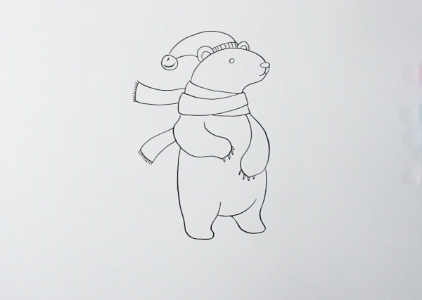 北極熊<a href=http://www.inspiredelm.com/jianbihua/ target=_blank class=infotextkey>簡筆畫</a>