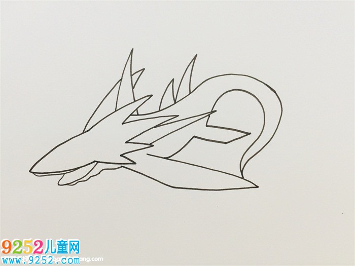 海王龍怎么畫