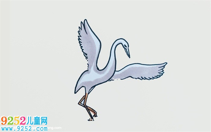 白鷺怎么畫