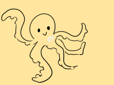 紫色的章魚簡(jiǎn)筆教程大全