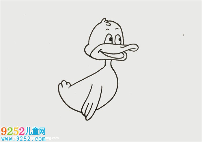 小鴨子怎么畫