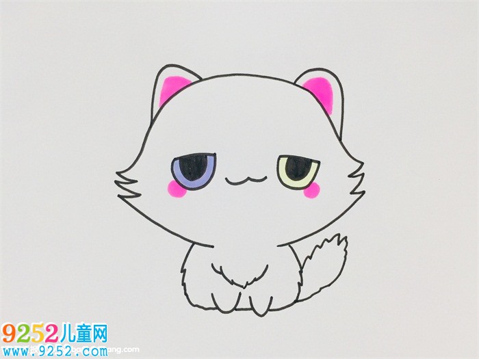 簡(jiǎn)易貓畫法