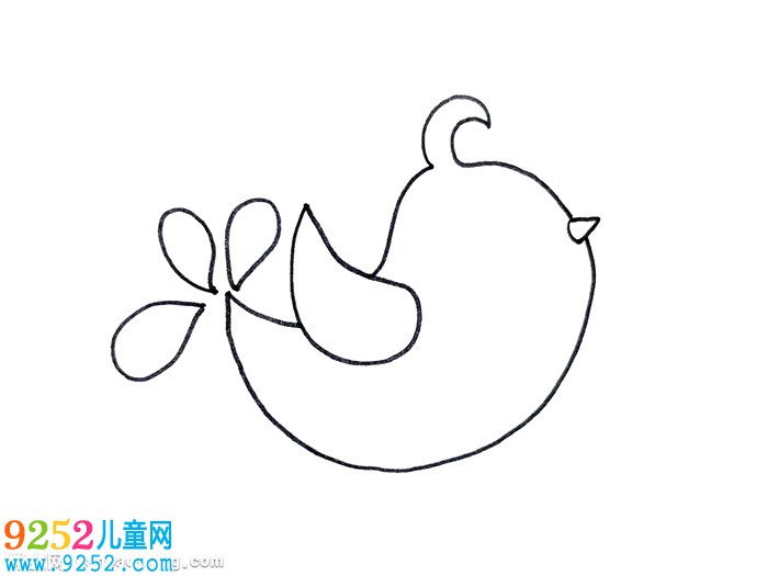 喜鵲怎么畫漂亮又簡(jiǎn)單