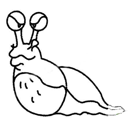 鼻涕蟲(chóng)兒童<a href=http://www.inspiredelm.com/jianbihua/ target=_blank class=infotextkey>簡(jiǎn)筆畫(huà)</a>圖片_鼻涕蟲(chóng)兒童繪畫(huà)作品圖集