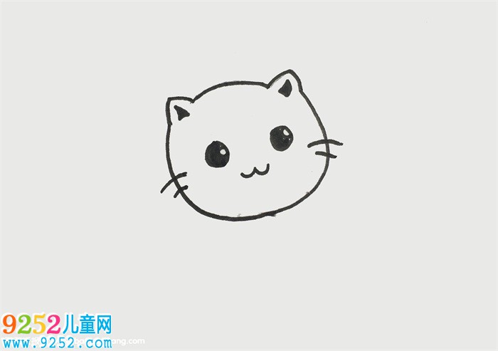 可愛的小貓咪怎么畫