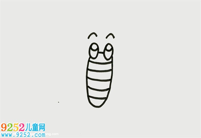 蠶蛹怎么畫(huà)