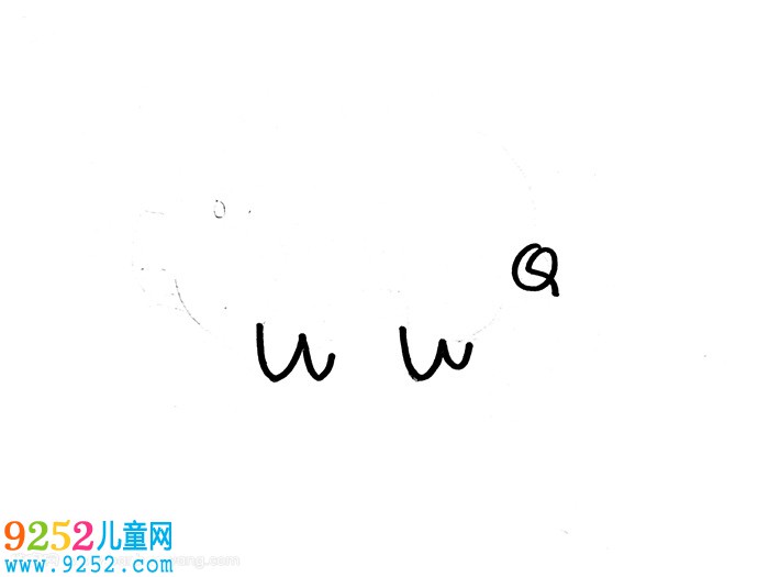 用3個(gè)w和一個(gè)Q怎么畫(huà)豬