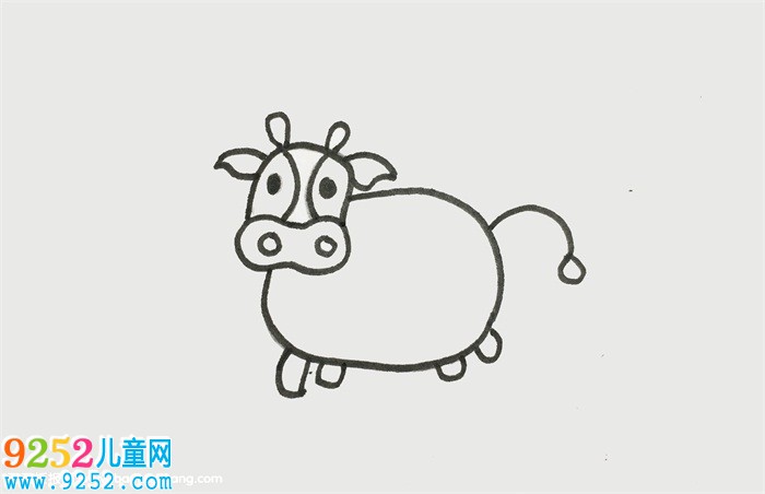 牛怎么畫