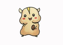 畫(huà)一只萌萌的小倉(cāng)鼠畫(huà)