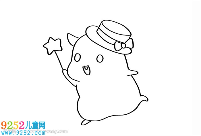 倉(cāng)鼠怎么畫(huà)才可愛(ài)