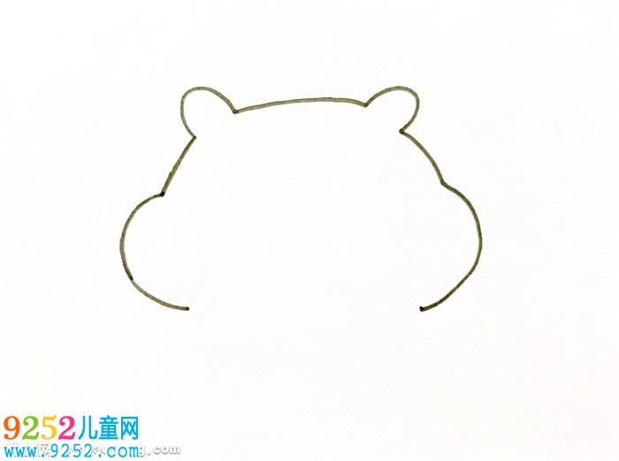 卡通小倉鼠怎么畫