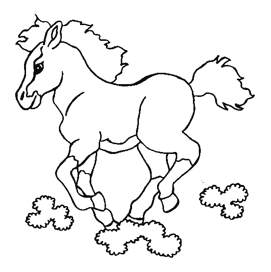 幼兒馬簡筆畫兒童畫圖片_天宮駿馬兒童繪畫圖集