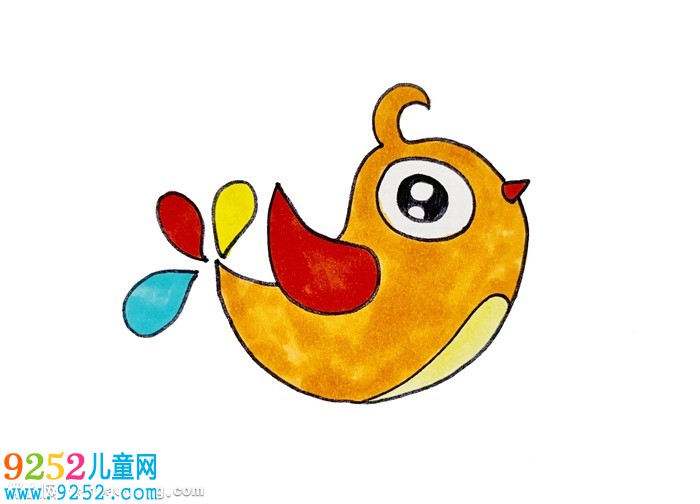 喜鵲怎么畫漂亮又簡(jiǎn)單