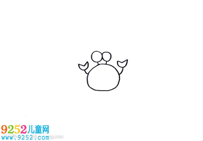 用數(shù)字8畫螃蟹怎么畫