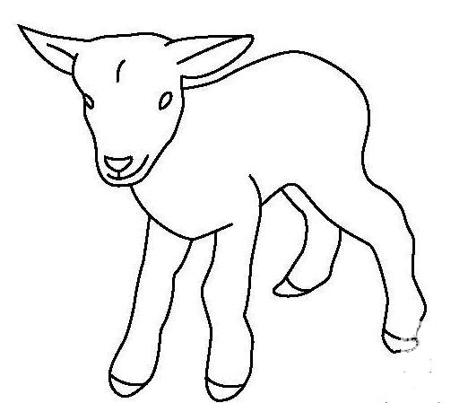 山羊<a href=http://www.inspiredelm.com/jianbihua/ target=_blank class=infotextkey>簡筆畫</a>圖片_山羊兒童繪畫圖集