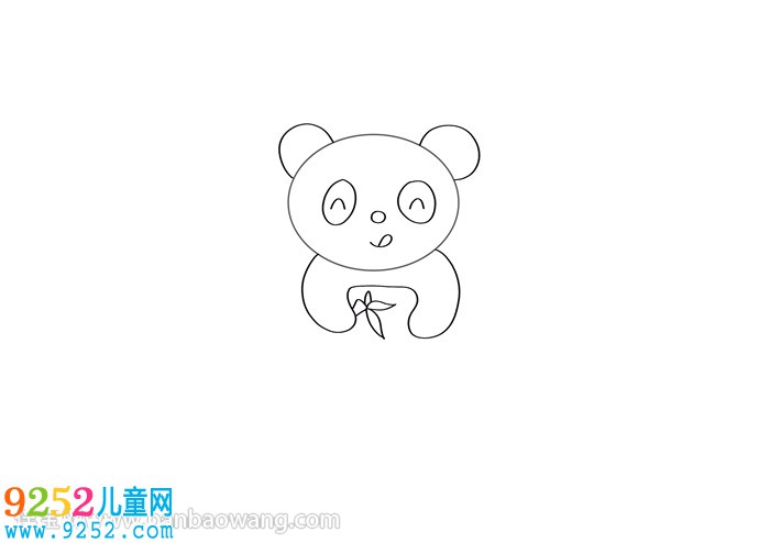 大熊貓的畫法