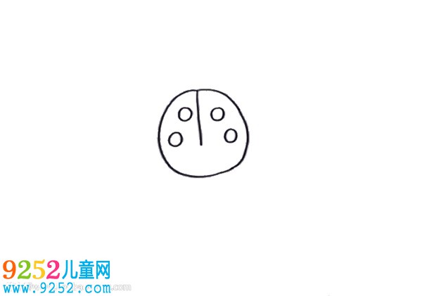 用數(shù)字畫七星瓢蟲，把數(shù)字1變成七星瓢蟲