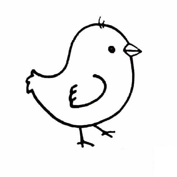 高飛的小鳥<a href=http://www.inspiredelm.com/jianbihua/ target=_blank class=infotextkey>簡(jiǎn)筆畫</a>圖片_高飛的小鳥兒童繪畫圖集