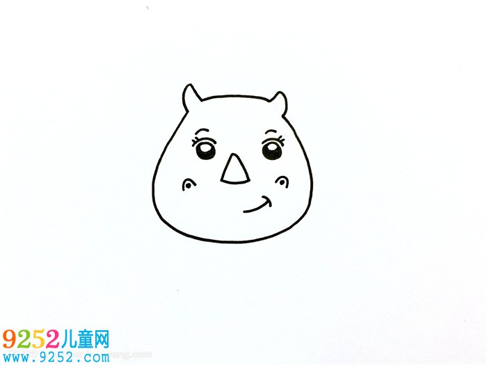 QQ紅包犀牛怎么畫