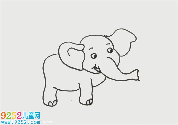 怎么畫大象簡(jiǎn)單畫法