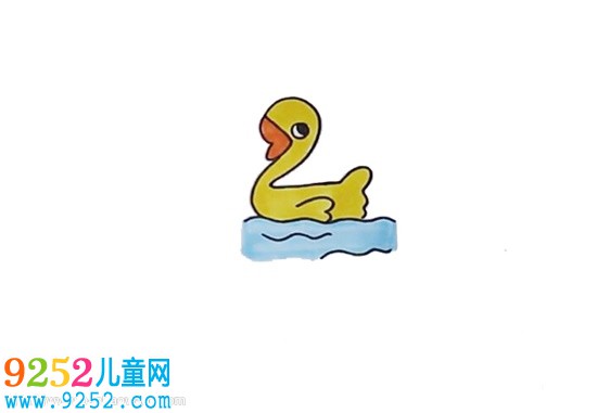用數(shù)字2畫小鴨子怎么畫