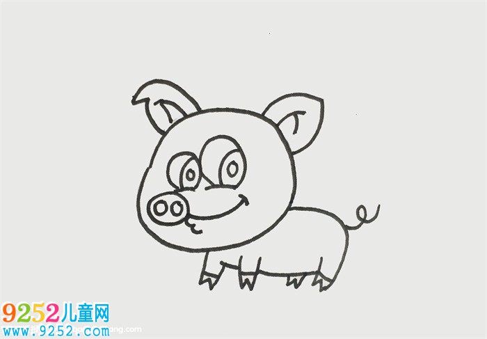 豬豬怎么畫