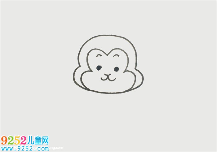 小猴子怎么畫(huà)簡(jiǎn)單漂亮