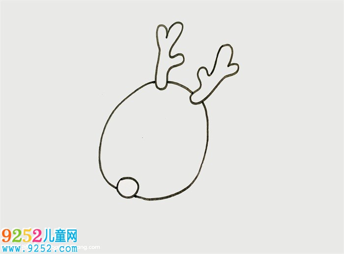 麋鹿怎么畫