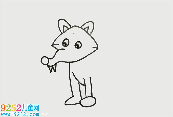 怎么畫狼