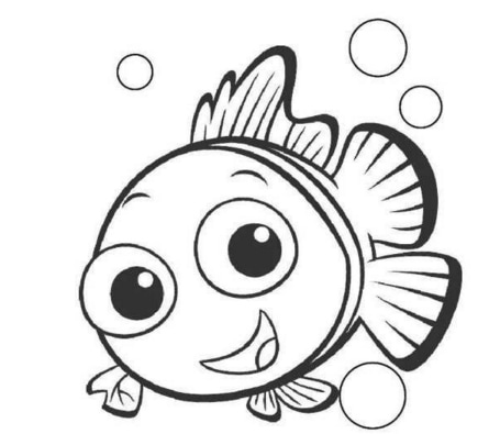 小魚兒童畫圖片_小魚兒童繪畫圖集