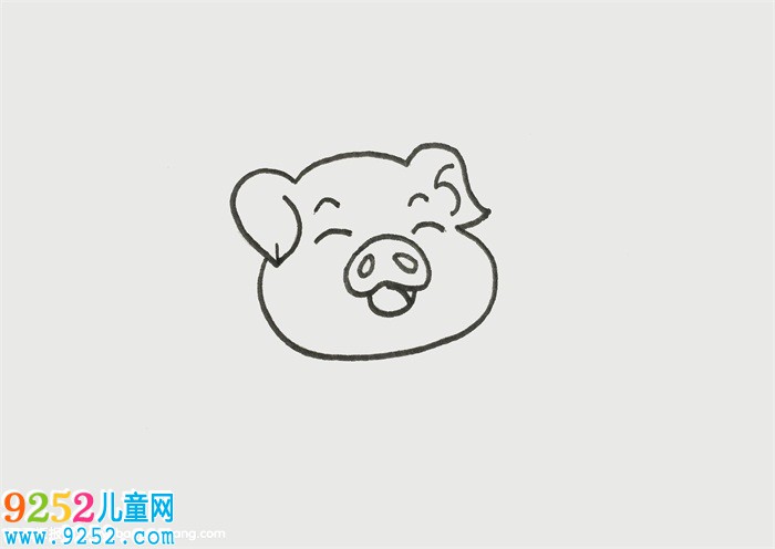 怎樣畫豬