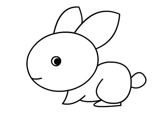 小兔子在睡覺(jué)<a href=http://www.inspiredelm.com/ertonghua/ target=_blank class=infotextkey>兒童畫</a>圖片_小兔子在睡覺(jué)兒童繪畫圖集