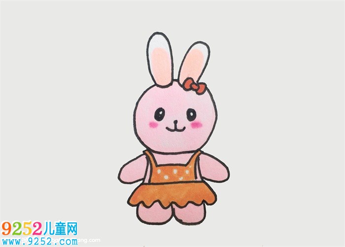 小兔子畫法