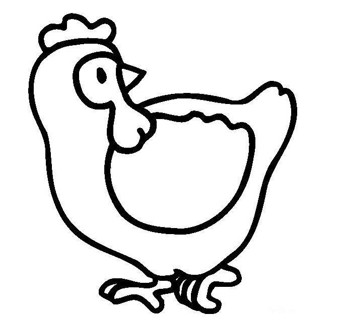 憤怒的大公雞<a href=http://www.inspiredelm.com/jianbihua/ target=_blank class=infotextkey>簡(jiǎn)筆畫</a>圖片_憤怒的大公雞兒童繪畫圖集