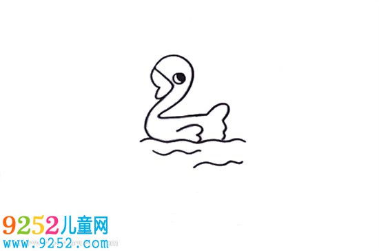 用數(shù)字2畫小鴨子怎么畫