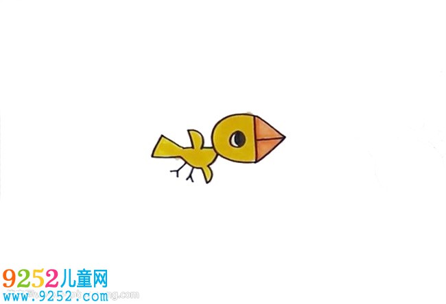 用數(shù)字畫小鳥怎么畫