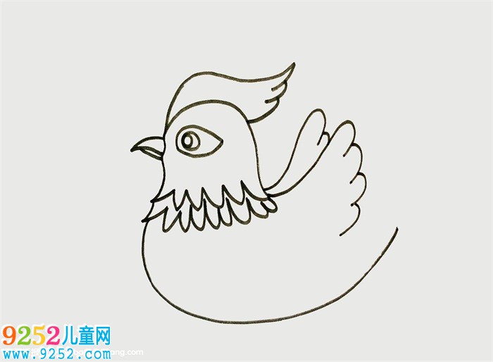 鴛鴦怎么畫
