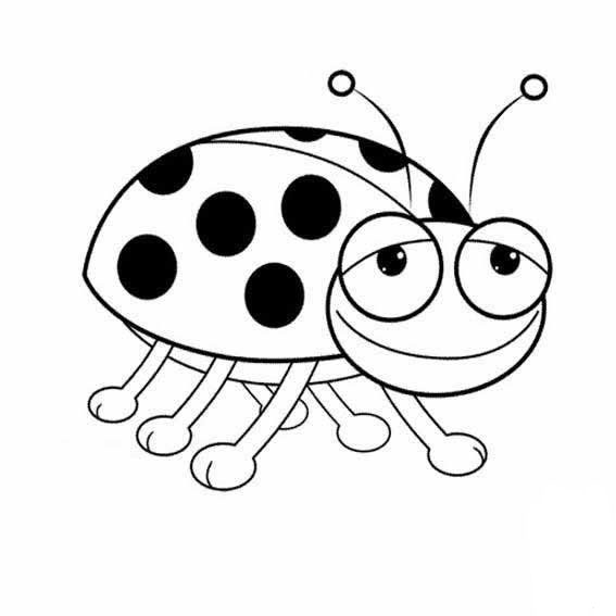 七星瓢蟲<a href=http://www.inspiredelm.com/jianbihua/ target=_blank class=infotextkey>簡筆畫</a>圖片_七星瓢蟲兒童繪畫圖集