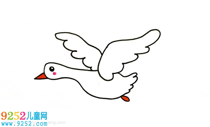 大雁怎么畫簡(jiǎn)單又好看