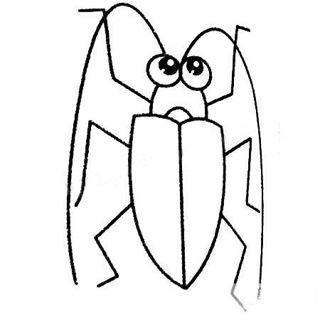甲蟲兒童<a href=http://www.inspiredelm.com/jianbihua/ target=_blank class=infotextkey>簡筆畫</a>圖片_甲蟲兒童繪畫作品圖集