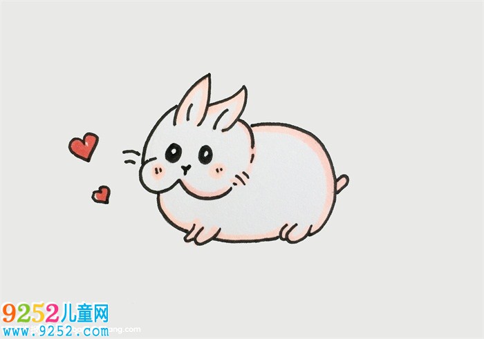 怎么畫兔子又簡單又好看