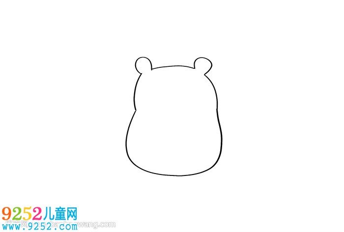 小倉鼠怎么畫