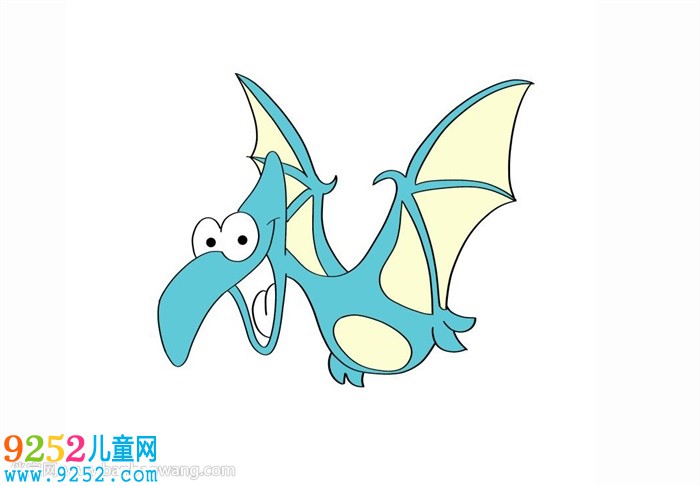 怎么畫翼龍