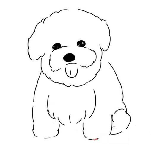 萌萌噠小狗<a href=http://www.inspiredelm.com/ertonghua/ target=_blank class=infotextkey>兒童畫</a>圖片_萌萌噠小狗兒童繪畫圖集