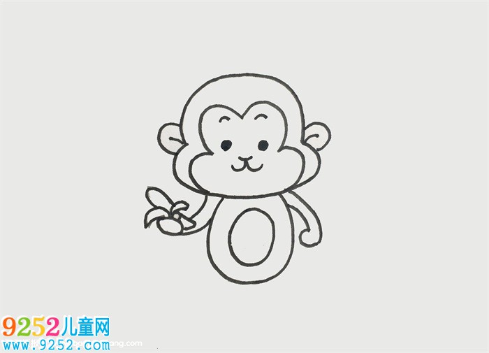 小猴子怎么畫(huà)簡(jiǎn)單漂亮