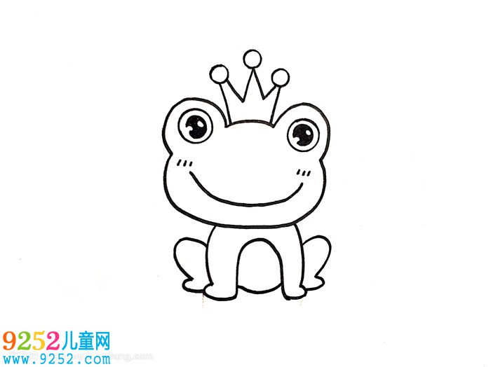 QQ紅包青蛙怎么畫