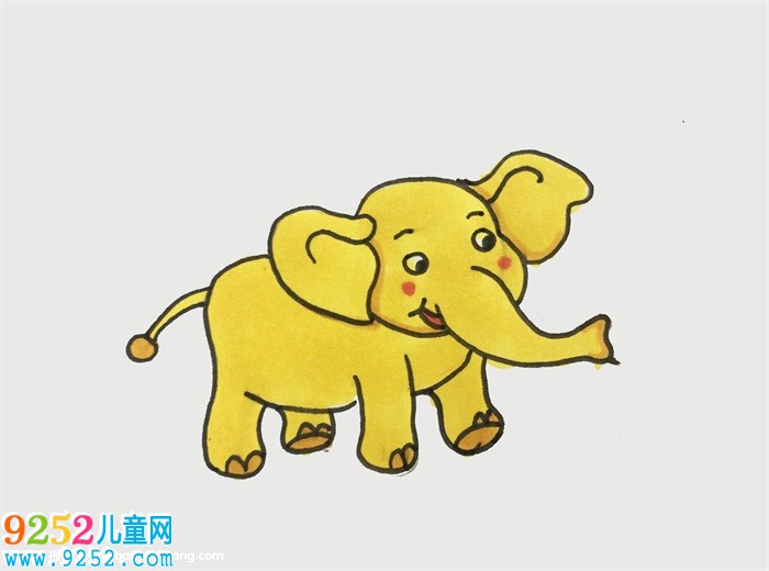 怎么畫大象簡(jiǎn)單畫法