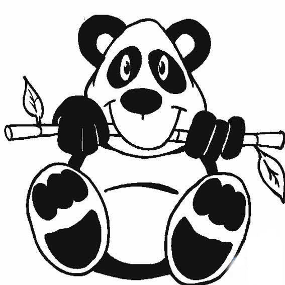 熊貓吃竹子<a href=http://www.inspiredelm.com/ertonghua/ target=_blank class=infotextkey>兒童畫</a>圖片,熊貓吃竹兒童繪,動物<a href=http://www.inspiredelm.com/jianbihua/ target=_blank class=infotextkey>簡筆畫</a>,大熊貓<a href=http://www.inspiredelm.com/jianbihua/ target=_blank class=infotextkey>簡筆畫</a>